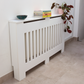 Custom Sized Radiator Cover: Wide Gap Vertical Slats - 96 cm by 15 cm by 78 cm