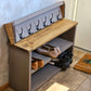 Coat Hook and Shoe Rack Storage Wide - 60 cm by 30 cm by 55 cm