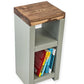 Wooden Bedside Table / Side Table - 25 cm by 22 cm by 55 cm