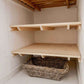 Airing Cupboard Wooden Slatted Shelves - 47 cm by 61 cm