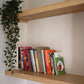 Solid Wood Alcove Floating Shelves - 114 cm by 30 cm