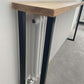 Rustic Radiator Cover with Box Legs - 90 cm by 15 cm