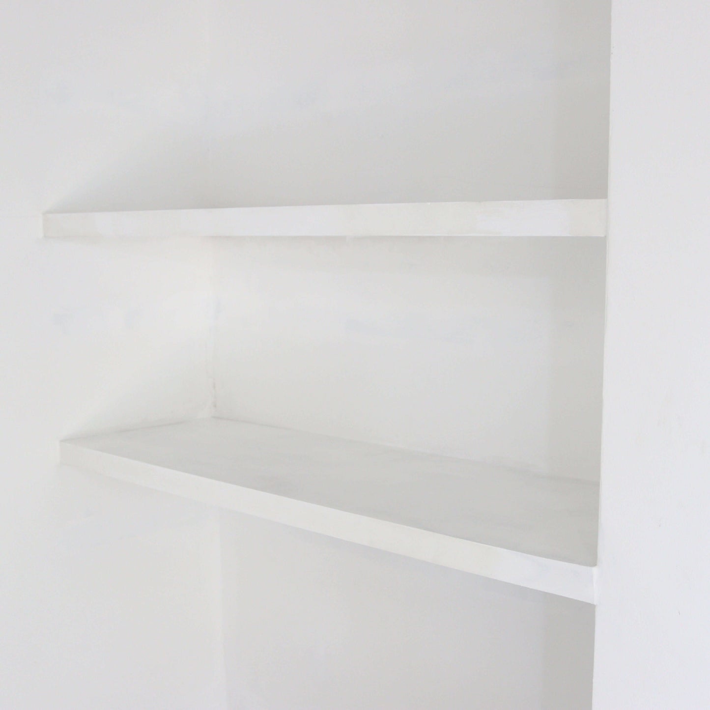 Paintable Alcove Floating Shelves - 185 cm by 15 cm