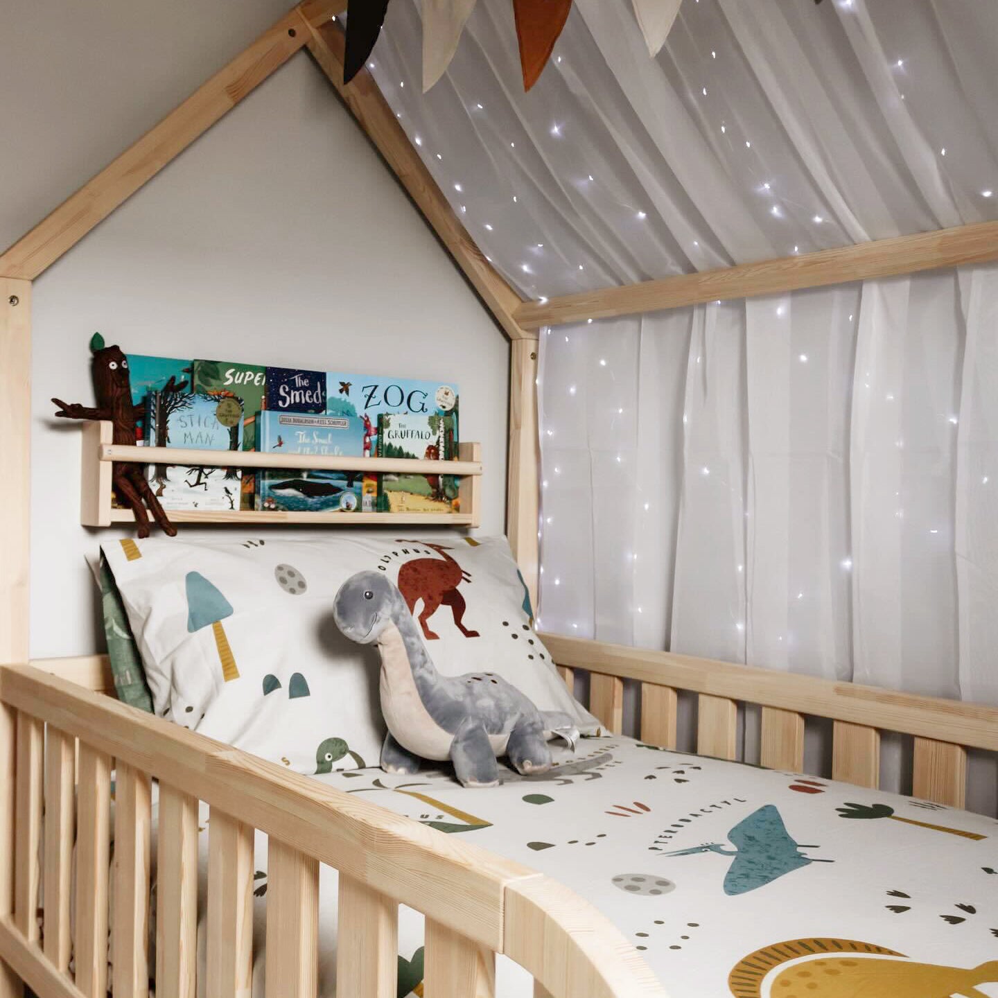 Toddler House Floor Bed