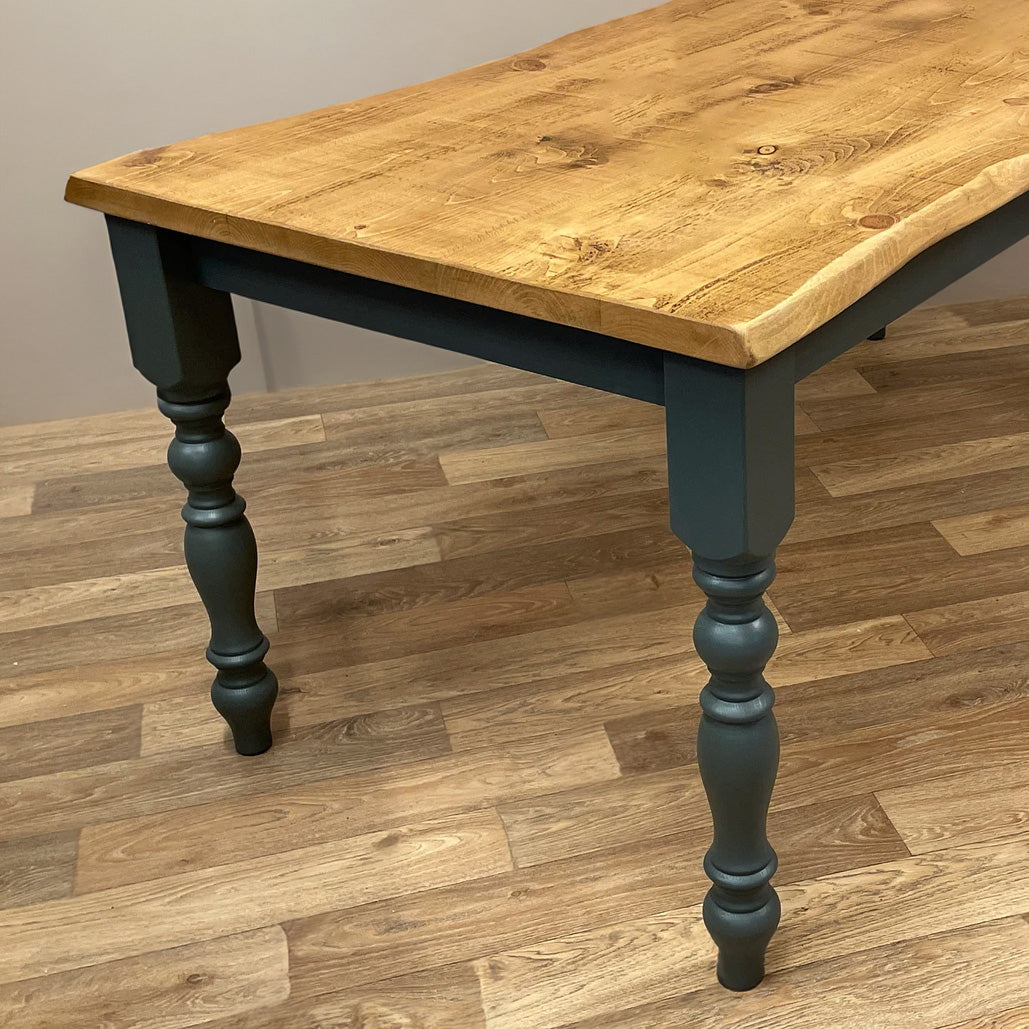 Custom Farmhouse Style Dining Table