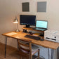 Solid Wood Desk - Custom Sized - 105 cm by 66 cm