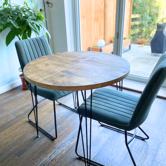 Extendable Round Dining Table