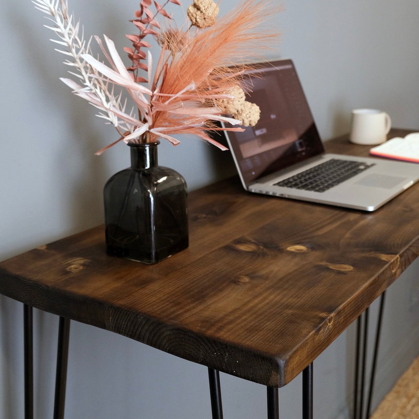 Solid Wood Standing Desk - Custom Sized - 100 cm by 44 cm