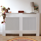 Custom Sized Radiator Cover: Narrow Gap Vertical Slats - 140 cm by 15 cm by 95 cm